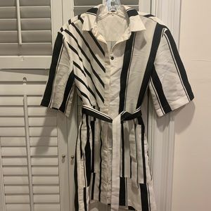 Maje striped dress